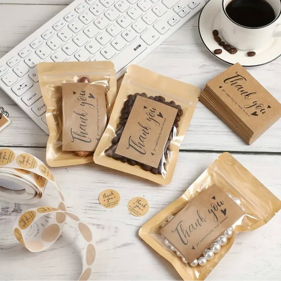 1740 Piece Thank You Card and Sticker and Seal Bag Set New in Packaging - Picture 6 of 9